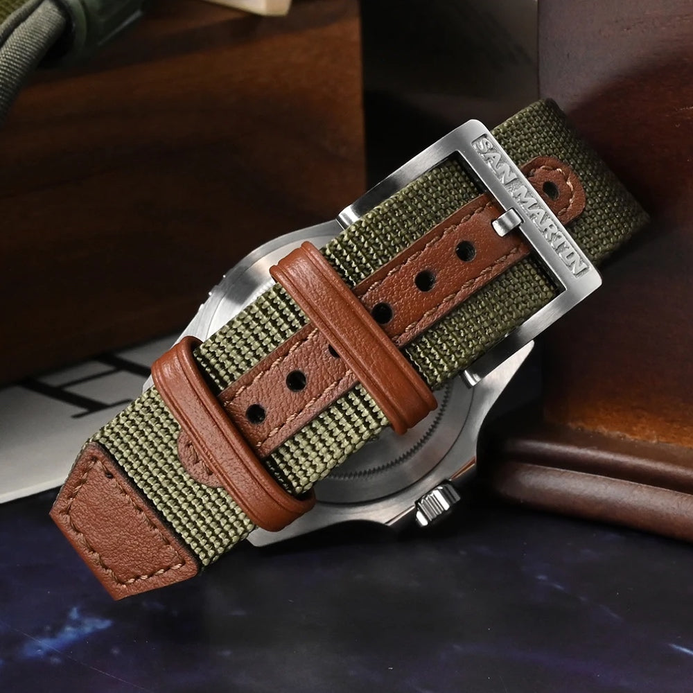 San Martin Watches for Men GMT 40mm Stainless Steel – SN0136 G