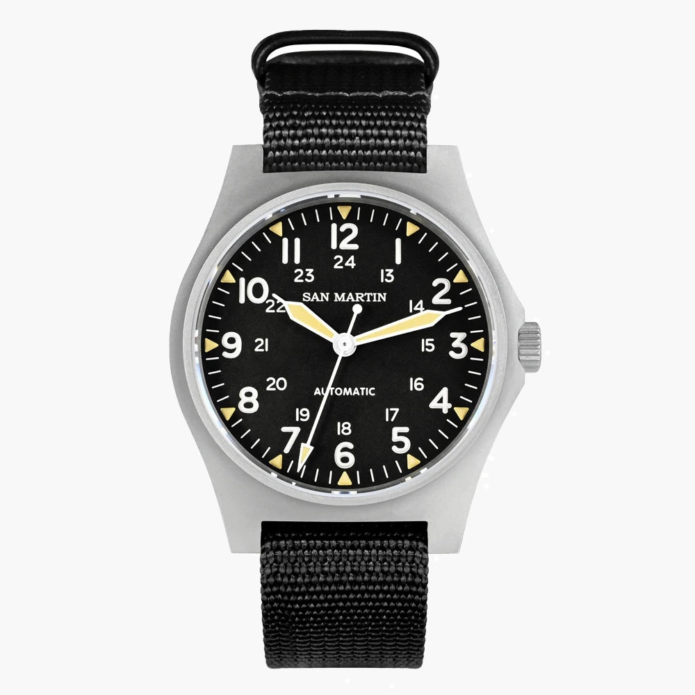San Martin Watches for Men 40mm Stainless Steel – SN0137 G
