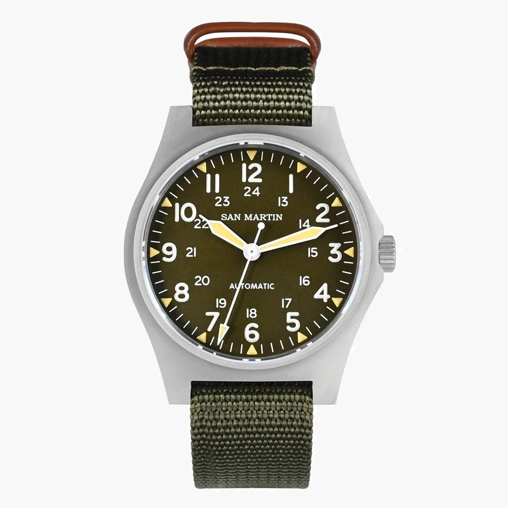 San Martin Watches for Men 40mm Stainless Steel – SN0137 G