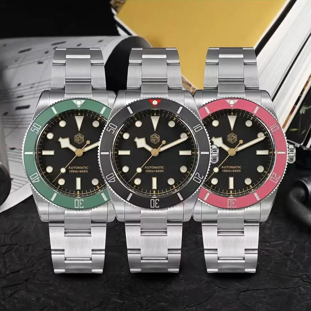 San Martin Watches for Men 40mm Stainless Steel – SN0138 GW