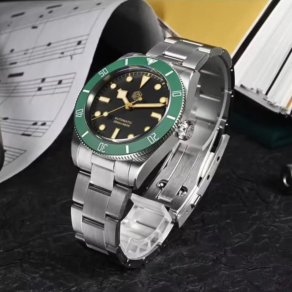 San Martin Watches for Men 40mm Stainless Steel – SN0138 GW