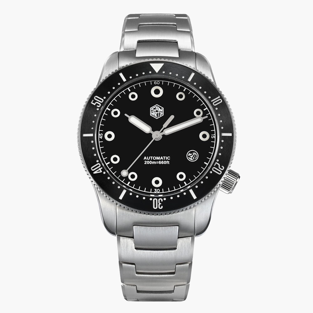 San Martin Watches for Men 40mm Stainless Steel – SN0142 G