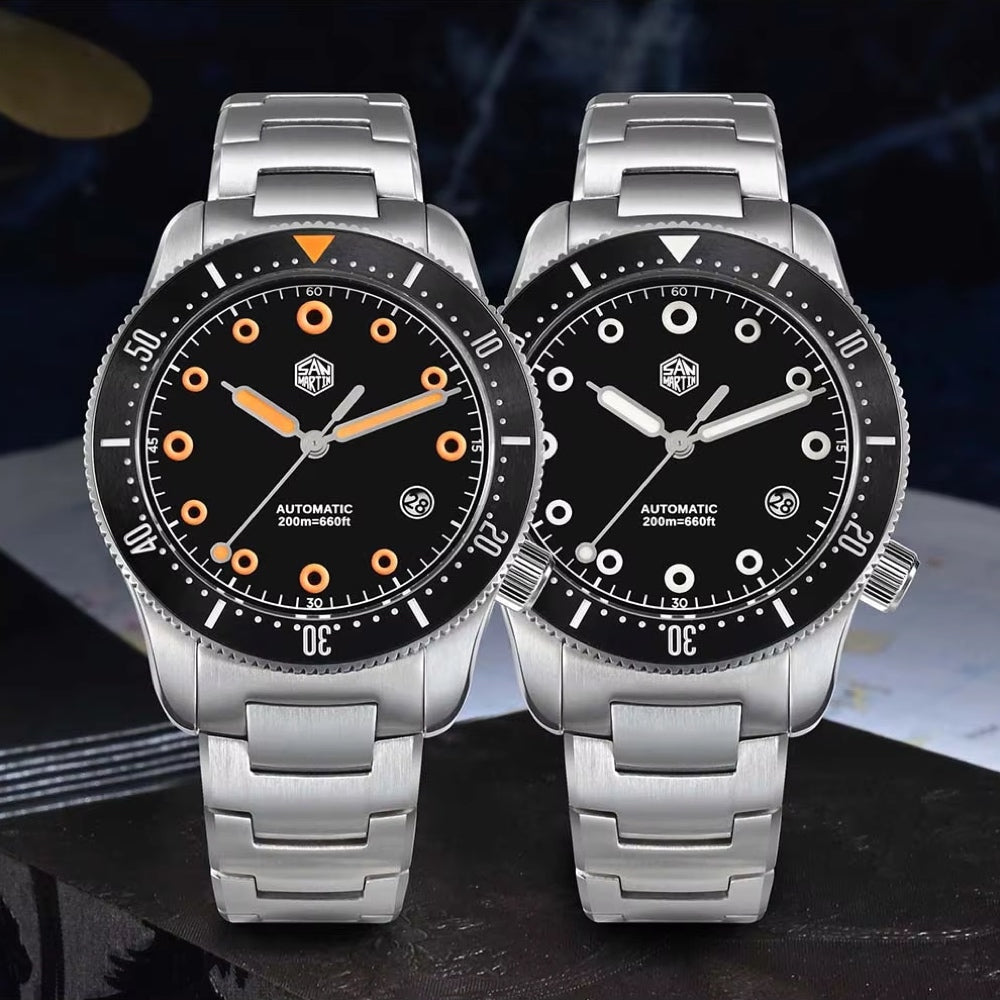 San Martin Watches for Men 40mm Stainless Steel – SN0142 G