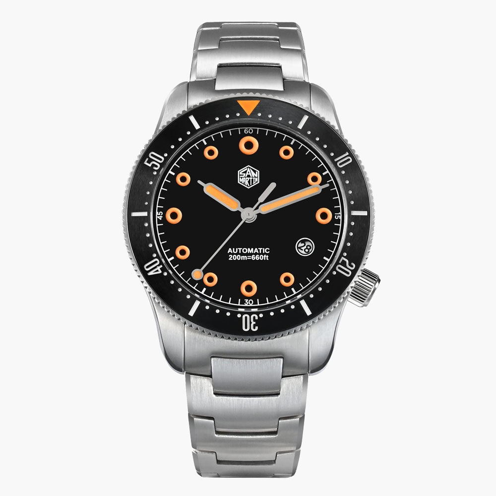 San Martin Watches for Men 40mm Stainless Steel – SN0142 G