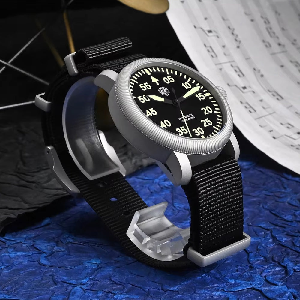 San Martin Watches for Men 40mm Stainless Steel – SN0143 G