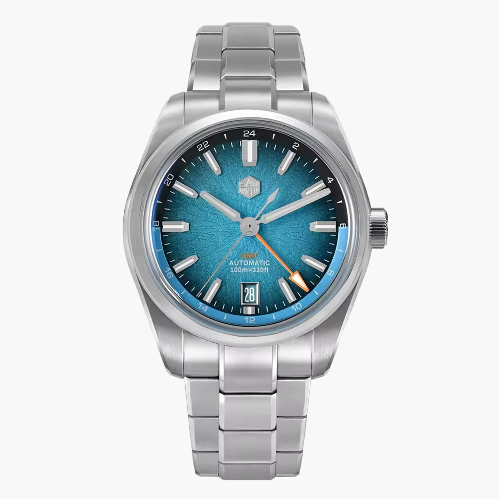 San Martin Watches for Men GMT 39mm Stainless Steel – SN0144 BGX