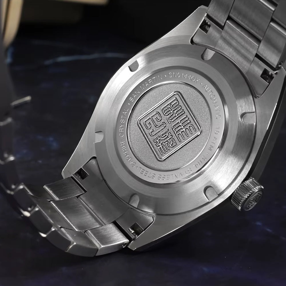 San Martin Watches for Men GMT 39mm Stainless Steel – SN0144 BGX