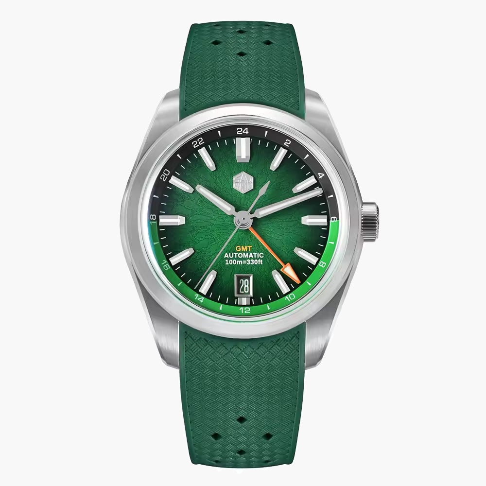 San Martin Watches for Men GMT 39mm Stainless Steel – SN0144 BGX