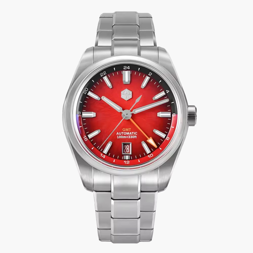 San Martin Watches for Men GMT 39mm Stainless Steel – SN0144 BGX