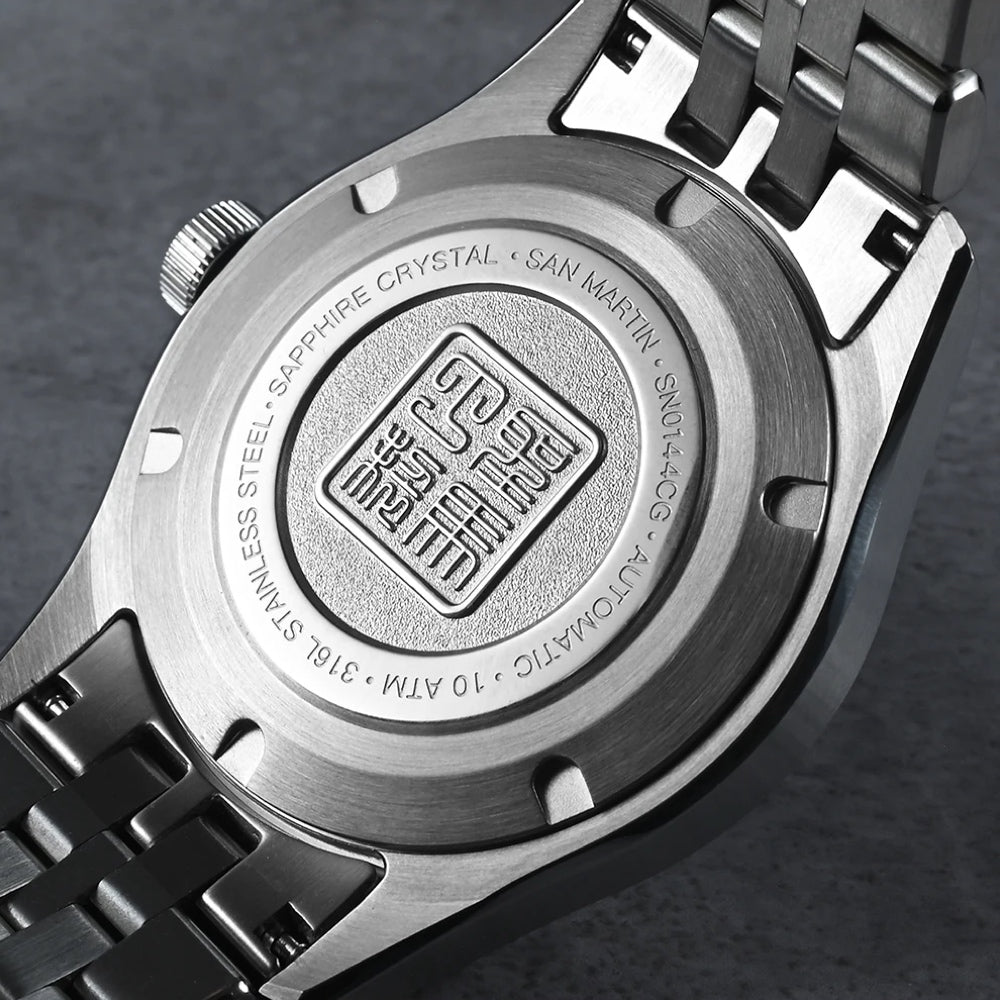 San Martin Watches for Men 39mm Stainless Steel – SN0144 CG