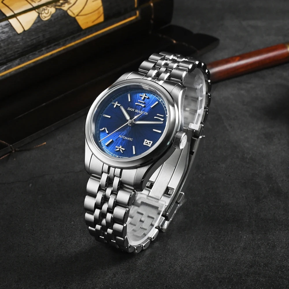 San Martin Watches for Men 39mm Stainless Steel – SN0144 CG