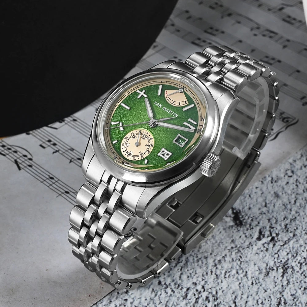 San Martin Watches for Men 39mm Stainless Steel – SN0144 DG