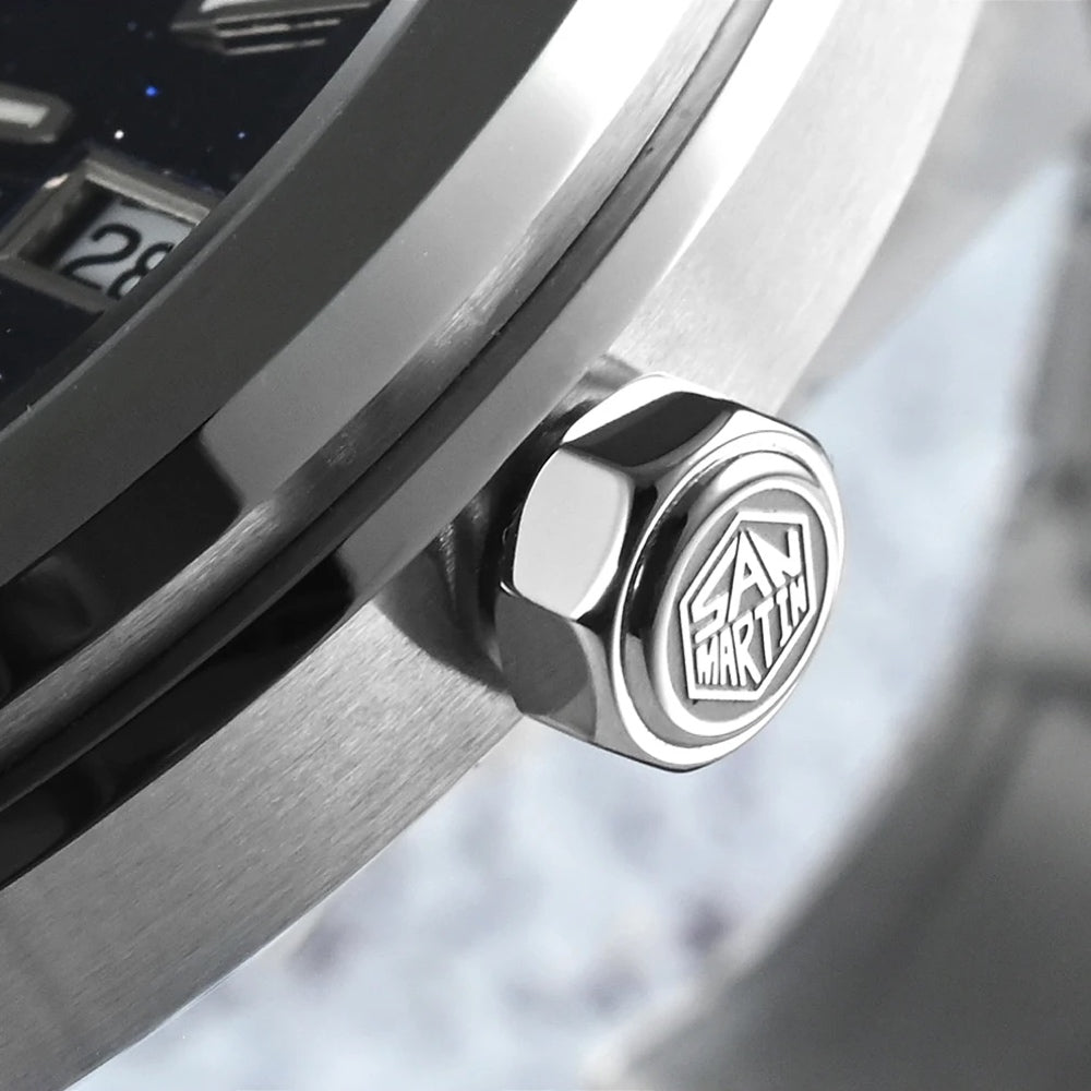 San Martin Watches for Men 40mm Stainless Steel – SN0145 G