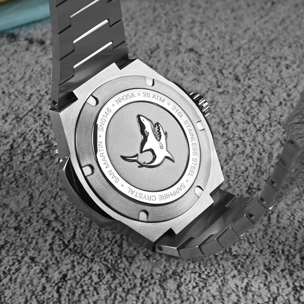 San Martin Watches for Men 40mm Stainless Steel – SN0146 G