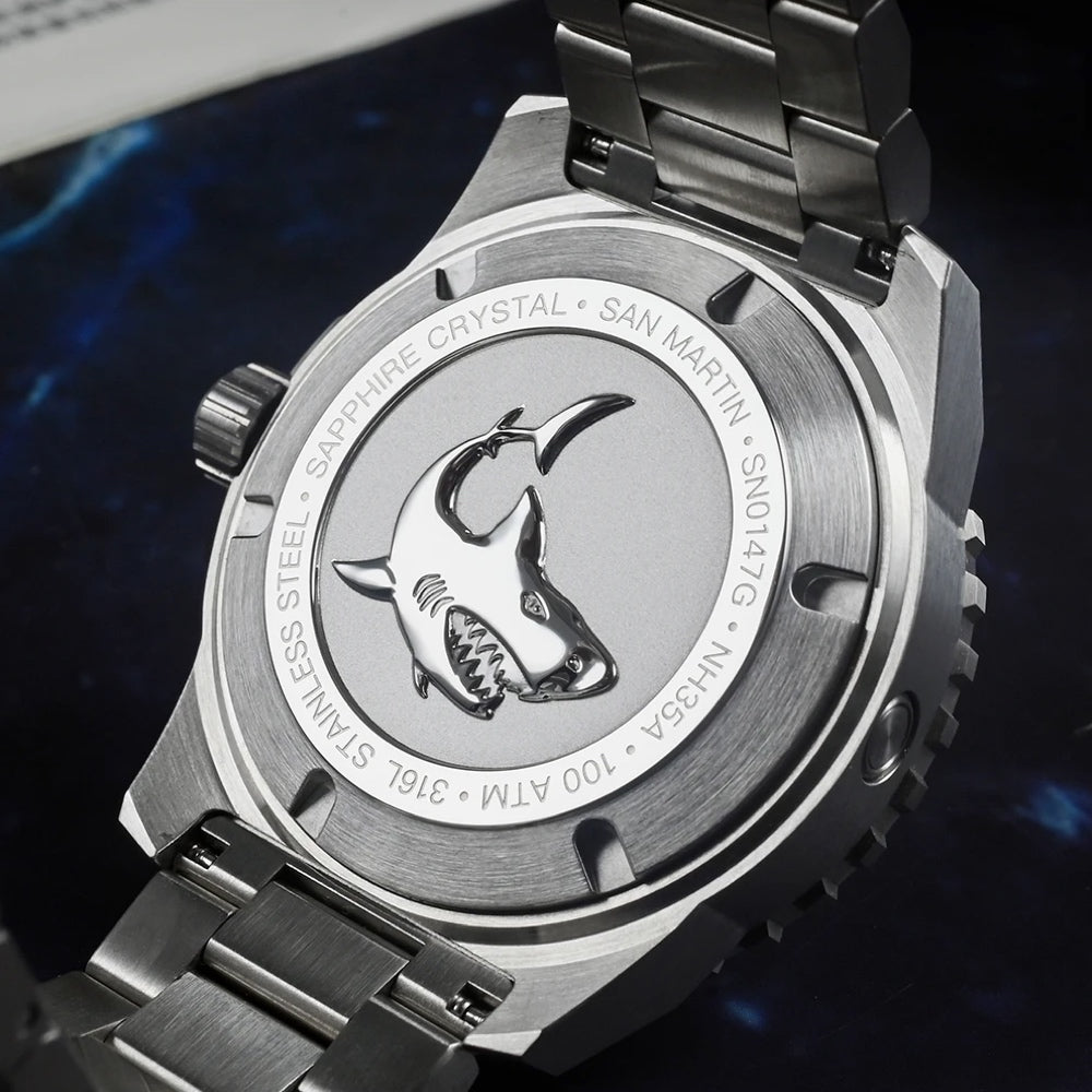 San Martin Watches for Men 40mm Stainless Steel – SN0147 G