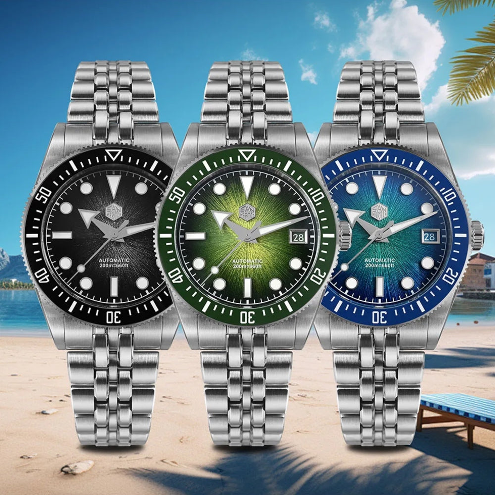 San Martin Watches for Men 40mm Stainless Steel – SN0148 GX