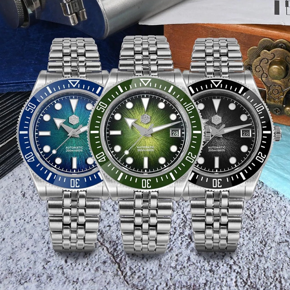 San Martin Watches for Men 40mm Stainless Steel – SN0148 G