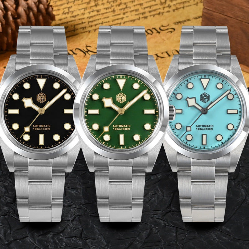 San Martin Watches for Men 40mm Stainless Steel – SN0021 G-B3