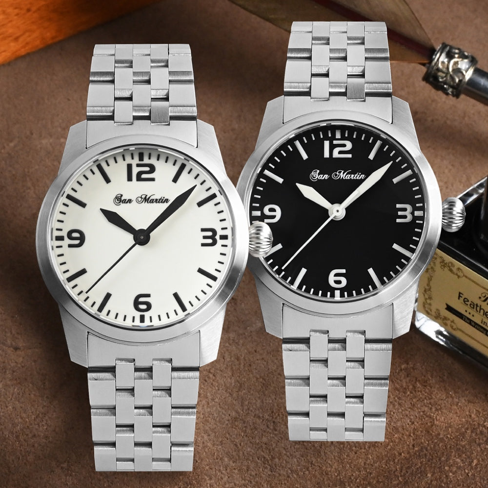 San Martin Watches for Men 40mm Stainless Steel – SN0022 G