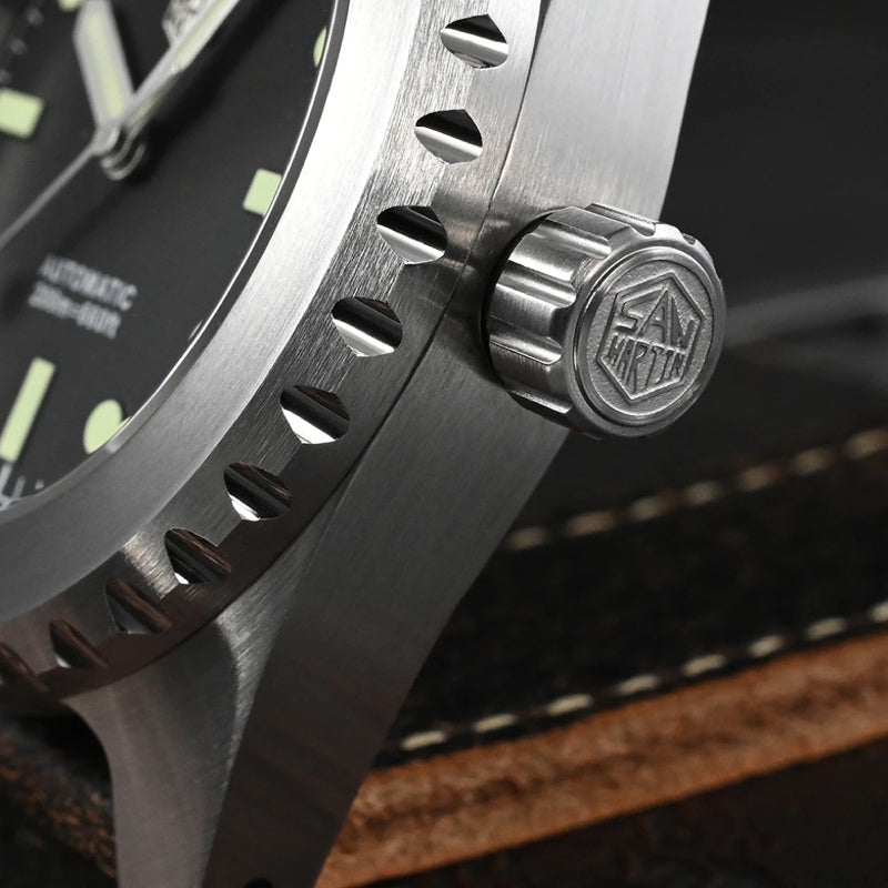 San Martin Watches for Men 40mm Stainless Steel – SN0029 G-B