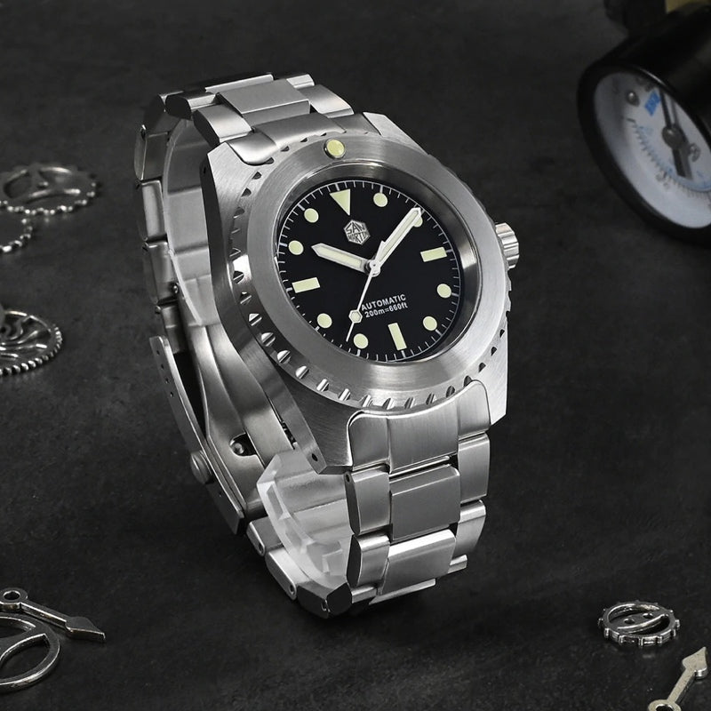 San Martin Watches for Men 40mm Stainless Steel – SN0029 G-B