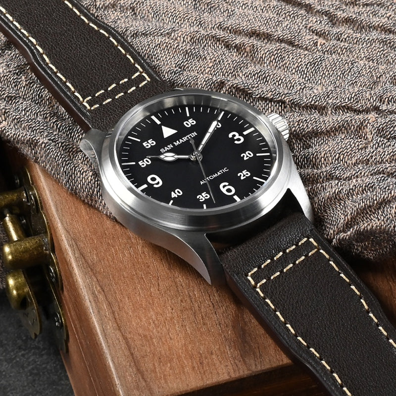 San Martin Watches for Men 40mm Stainless Steel – SN0034 G-B1