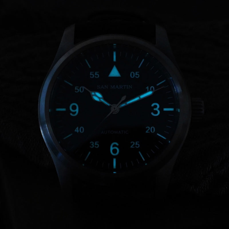 San Martin Watches for Men 40mm Stainless Steel – SN0034 G-B1