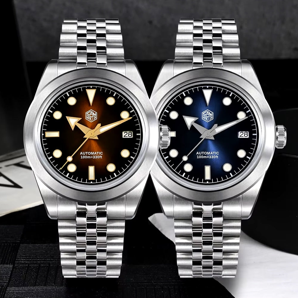 San Martin Watches for Men 40mm Stainless Steel – SN0053 G