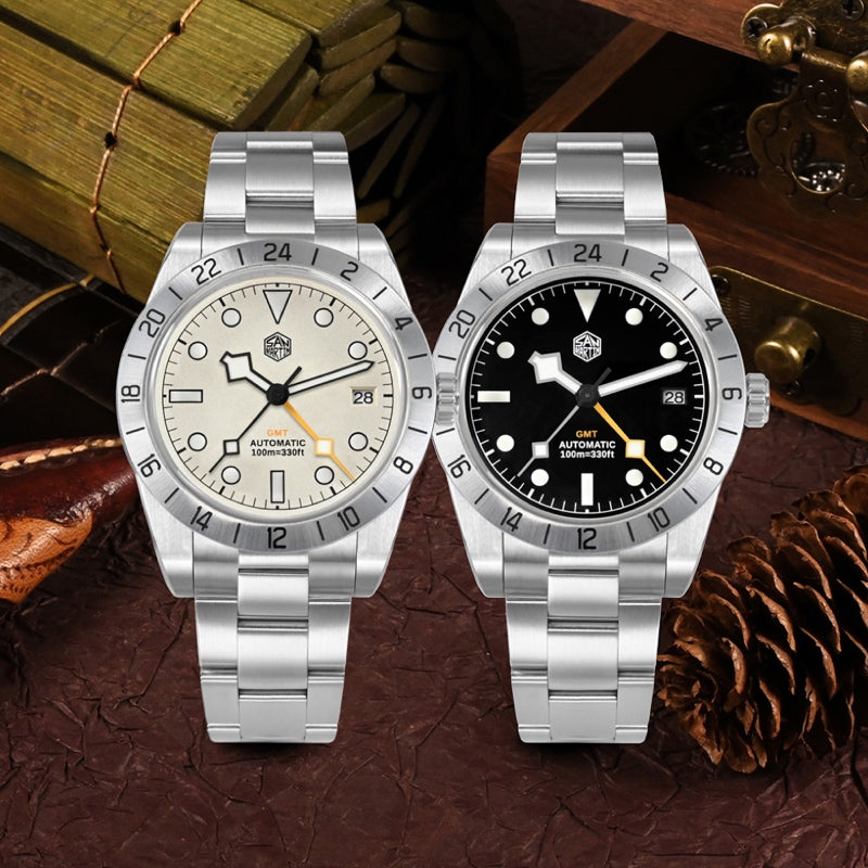 San Martin Watches for Men 40mm Stainless Steel – SN0054 G-B1