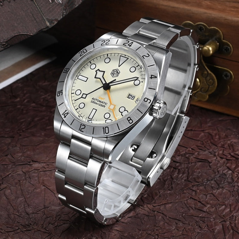 San Martin Watches for Men 40mm Stainless Steel – SN0054 G-B1