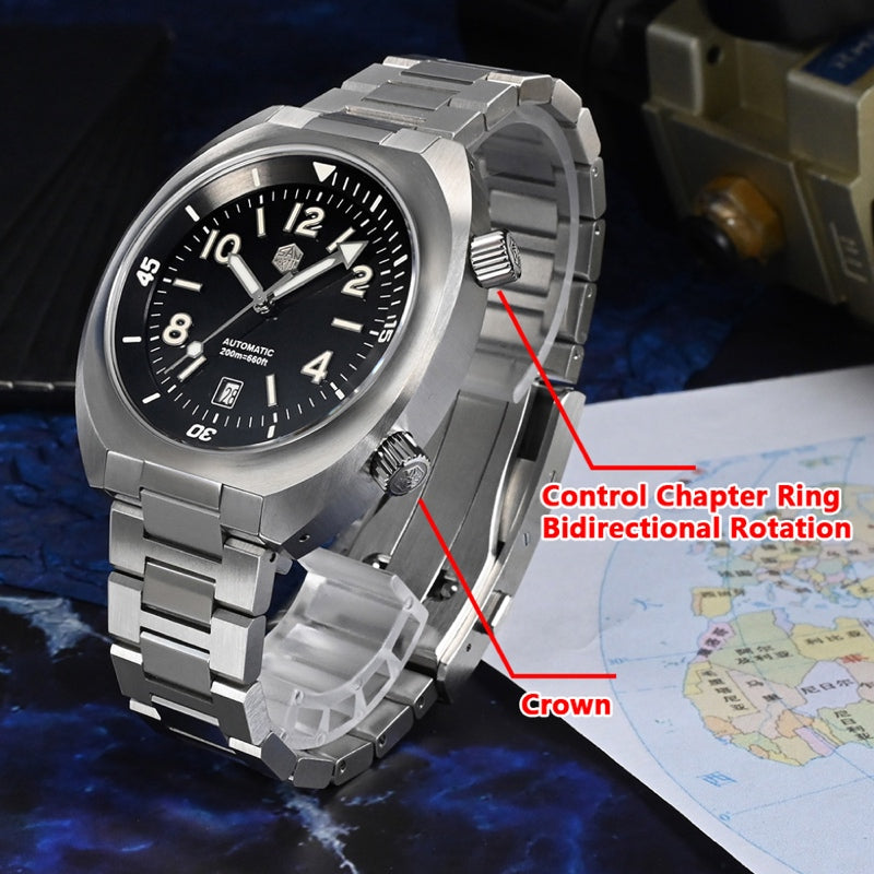 San Martin Watches for Men 40mm Stainless Steel – SN0066 G