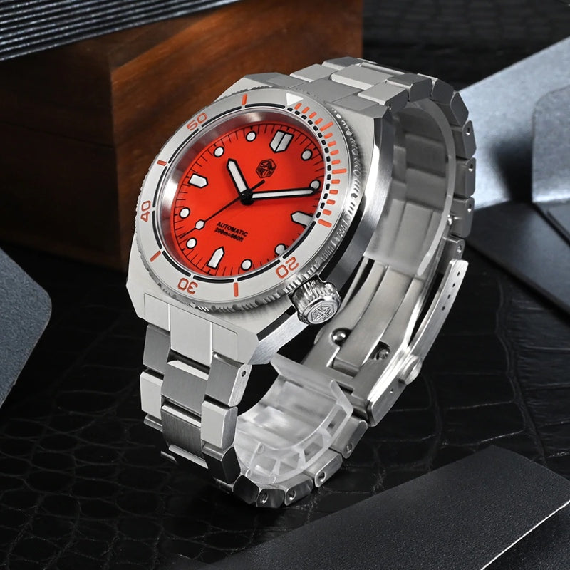 San Martin Watches for Men 40mm Stainless Steel – SN0067 G