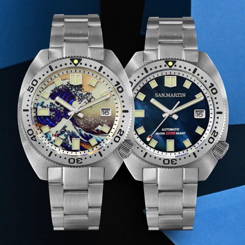 San Martin Watches for Men 40mm Stainless Steel – SN0068 G