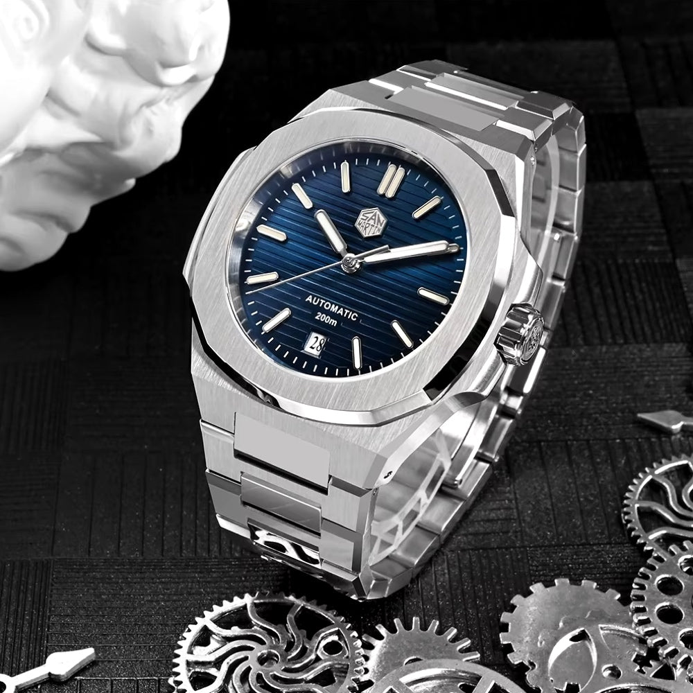 San Martin Watches for Men 40mm Stainless Steel – SN0075 G