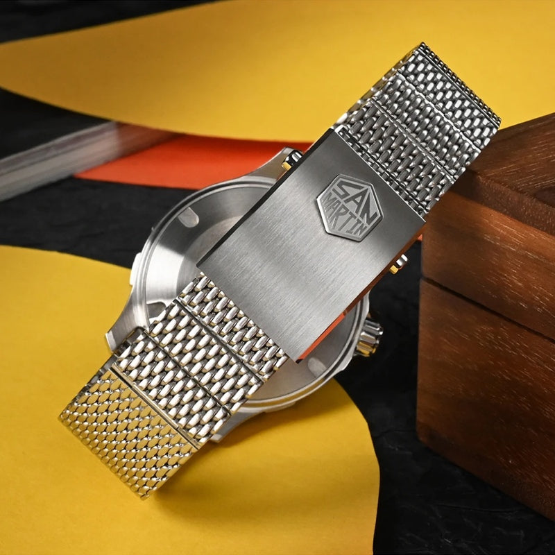 San Martin Watches for Men 40mm Stainless Steel – SN0085 G-B