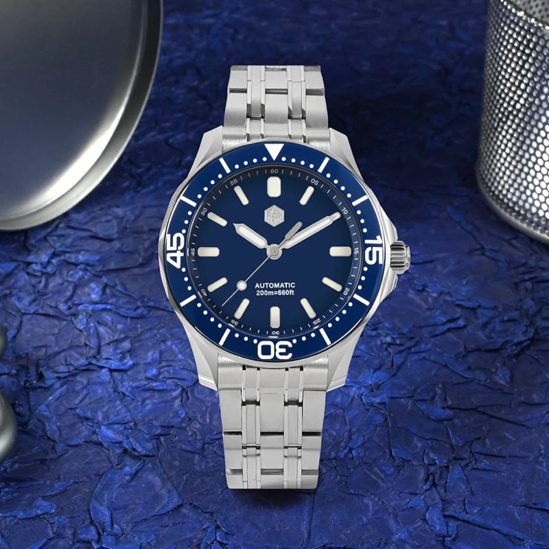 San Martin Watches for Men 40mm Stainless Steel – SN0088 G