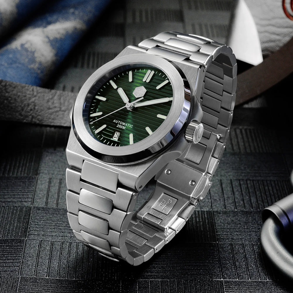 San Martin Watches for Men 40mm Stainless Steel – SN0076 G