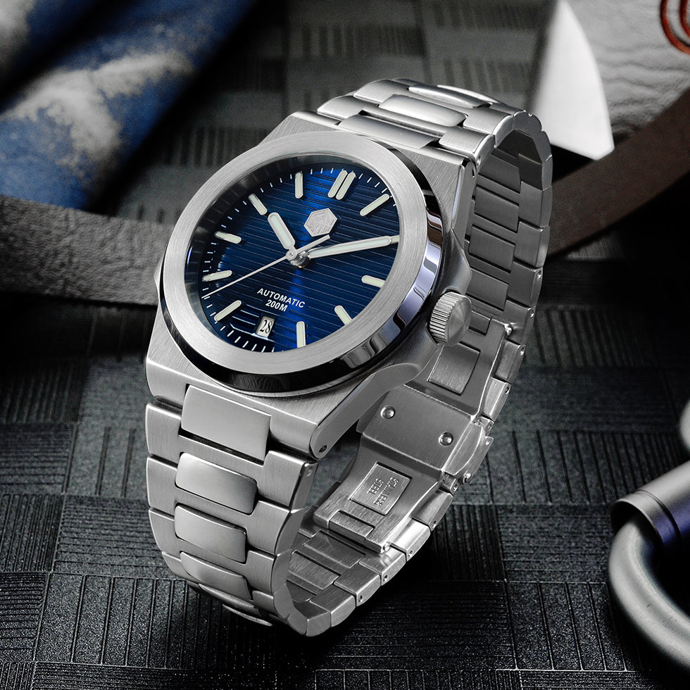 San Martin Watches for Men 40mm Stainless Steel – SN0076 G