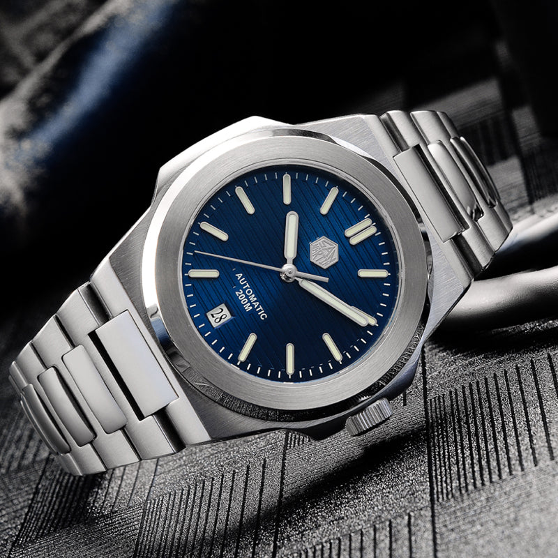 San Martin Watches for Men 40mm Stainless Steel – SN0076 G