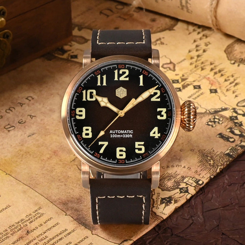 San Martin Watches for Men 40mm Stainless Steel – SN0095 Q-DA